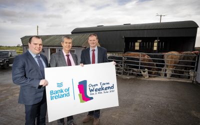 Bank of Ireland Renews Title Sponsorship of Open Farm Weekend